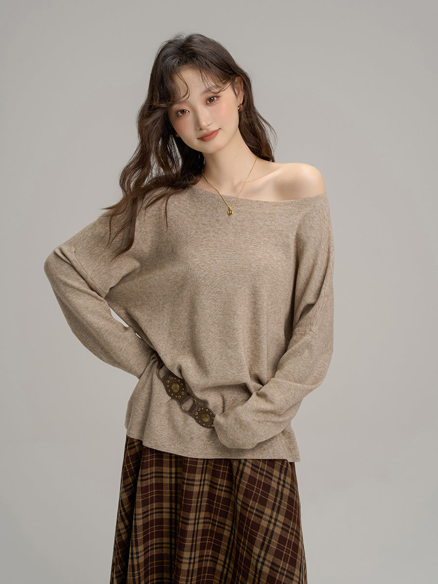 Oblique Shoulder Shirt