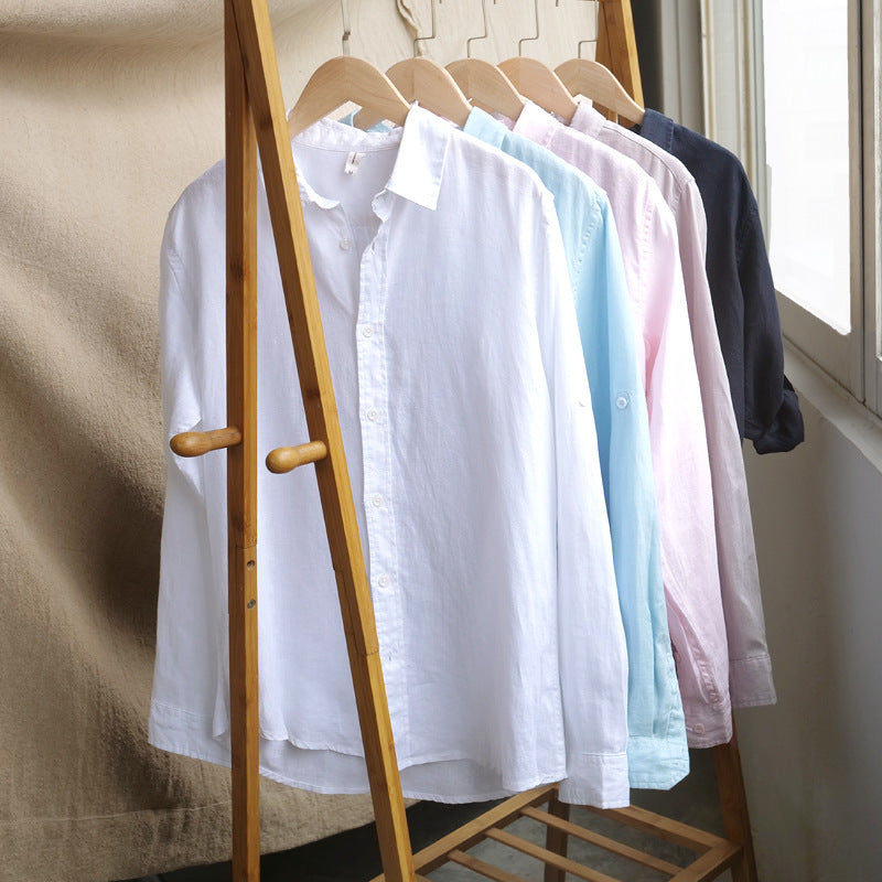All‑Match Linen Long Shirt