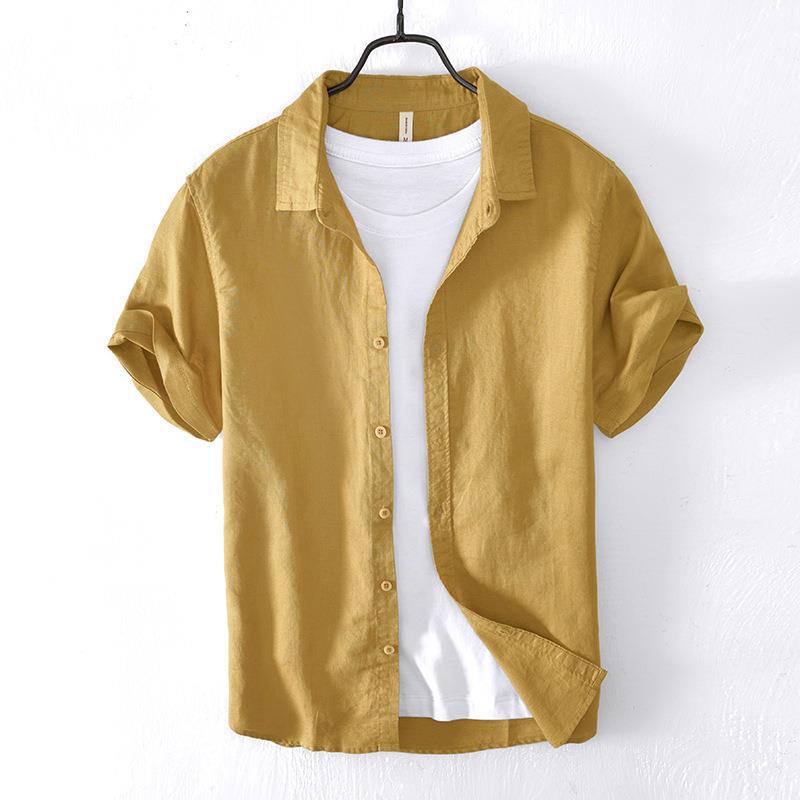 Casual Cotton Linen Shirt