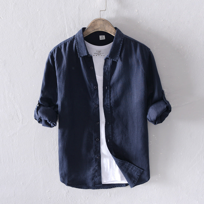 All‑Match Linen Long Shirt