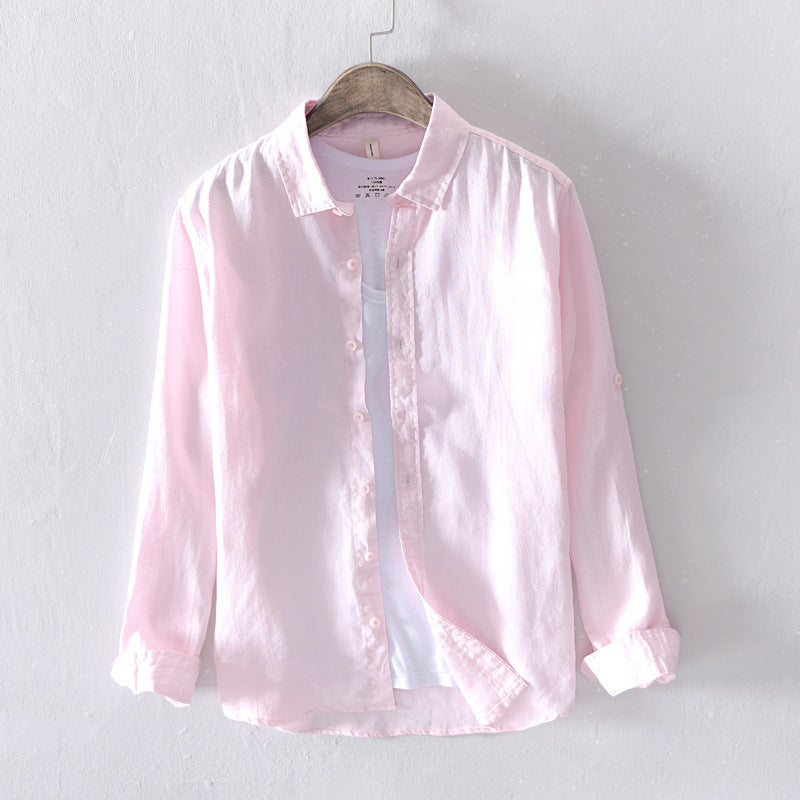 All‑Match Linen Long Shirt