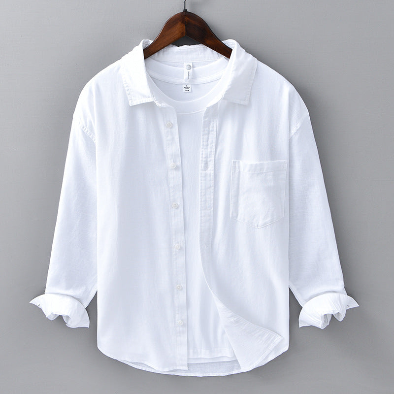 Casual Cotton Linen Shirt