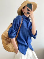 Klein Blue Linen