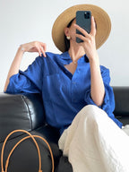 Klein Blue Linen