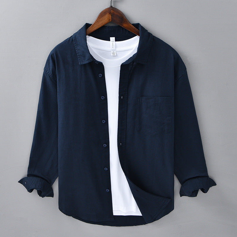 Casual Cotton Linen Shirt