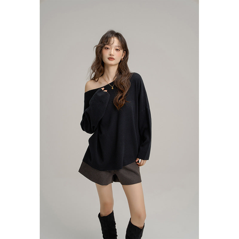 Oblique Shoulder Shirt