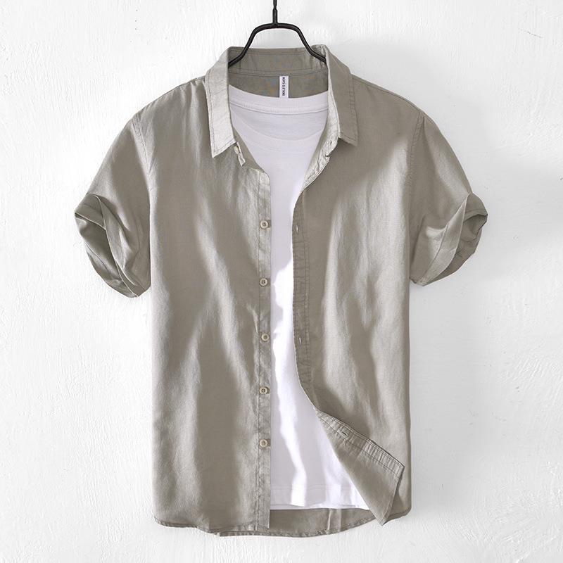Casual Cotton Linen Shirt