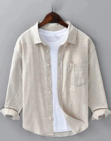 Casual Cotton Linen Shirt