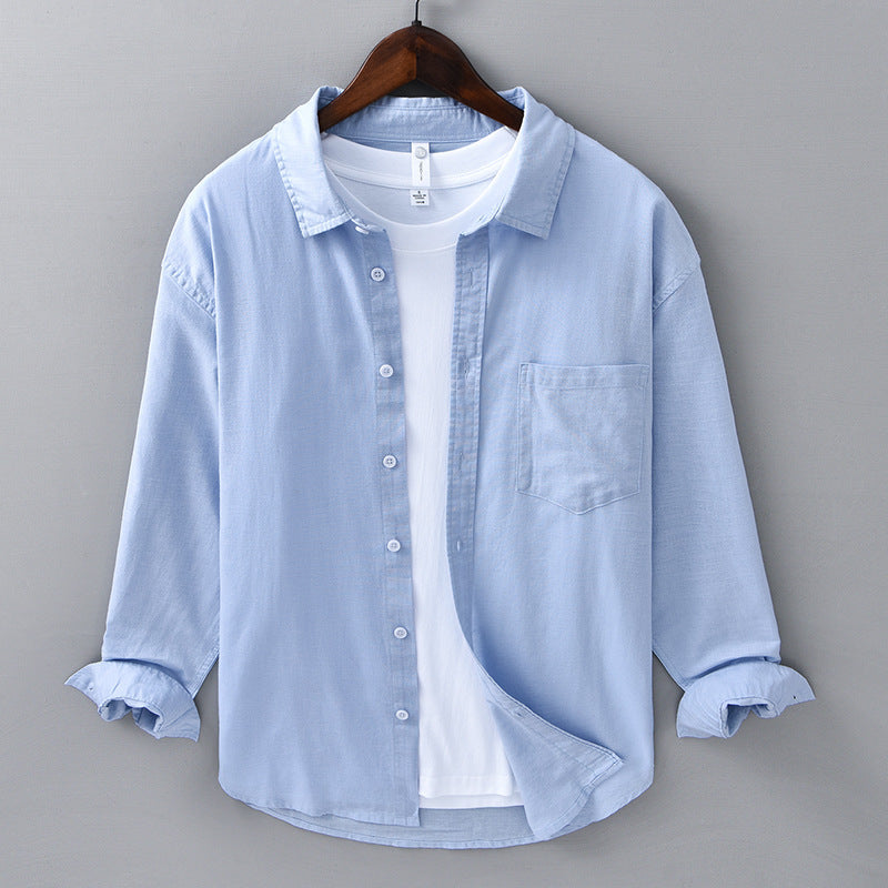 Casual Cotton Linen Shirt