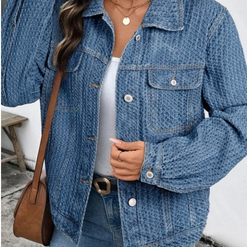 Flap Denim Jacket