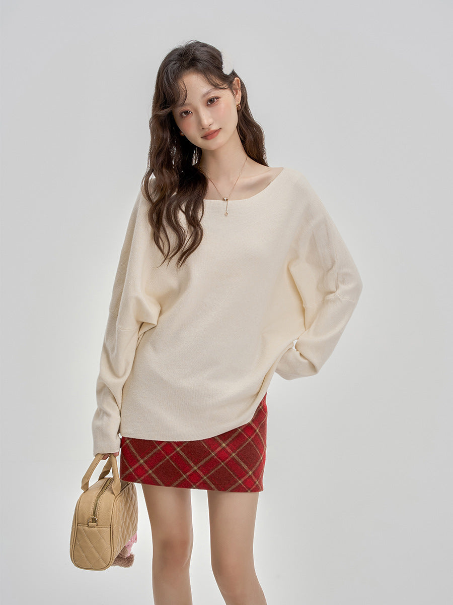 Oblique Shoulder Shirt