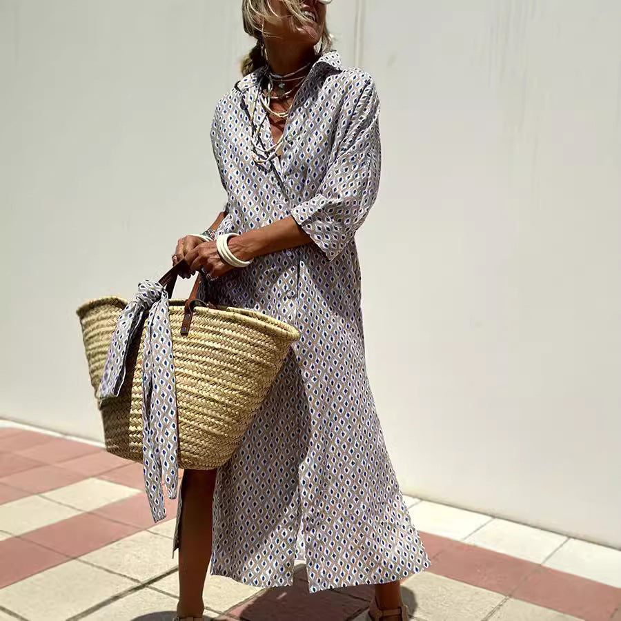 Casual Striped Dress Outfit