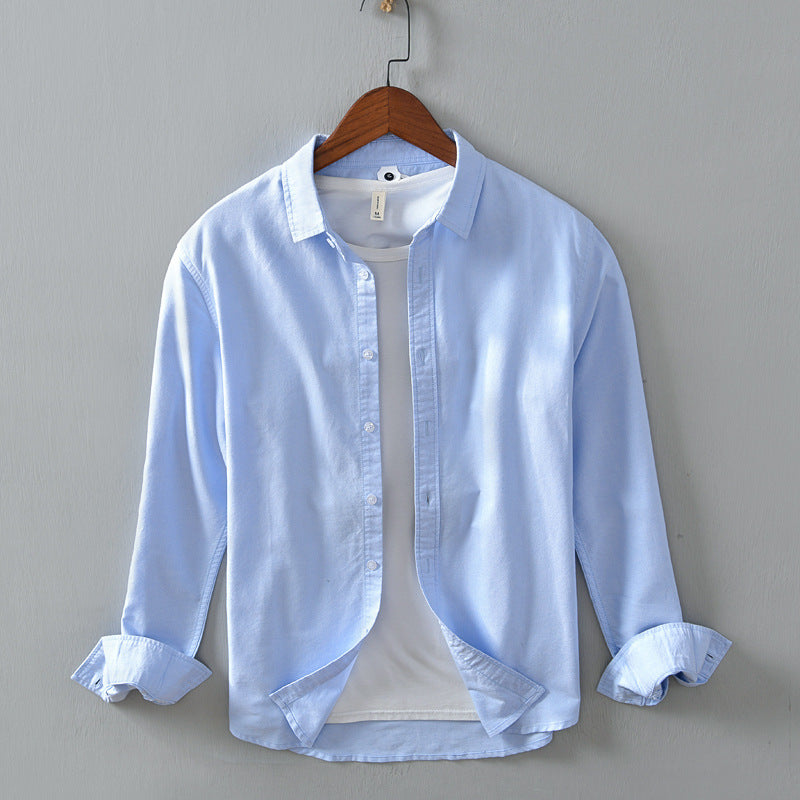 All‑Match Linen Long Shirt