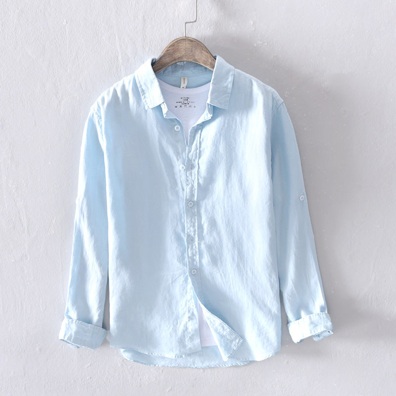 All‑Match Linen Long Shirt