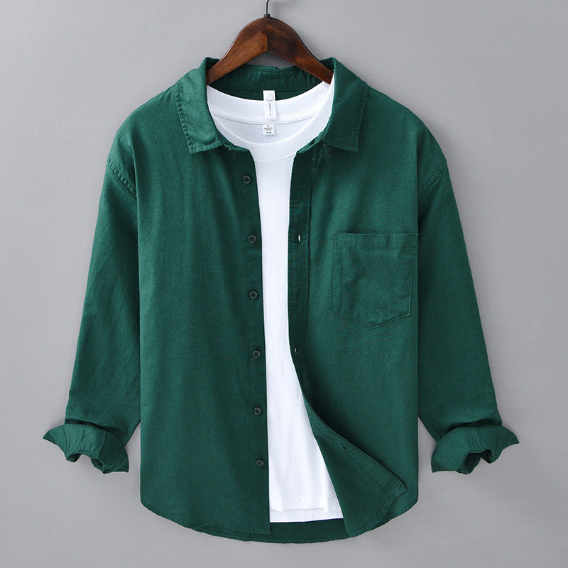 Casual Cotton Linen Shirt
