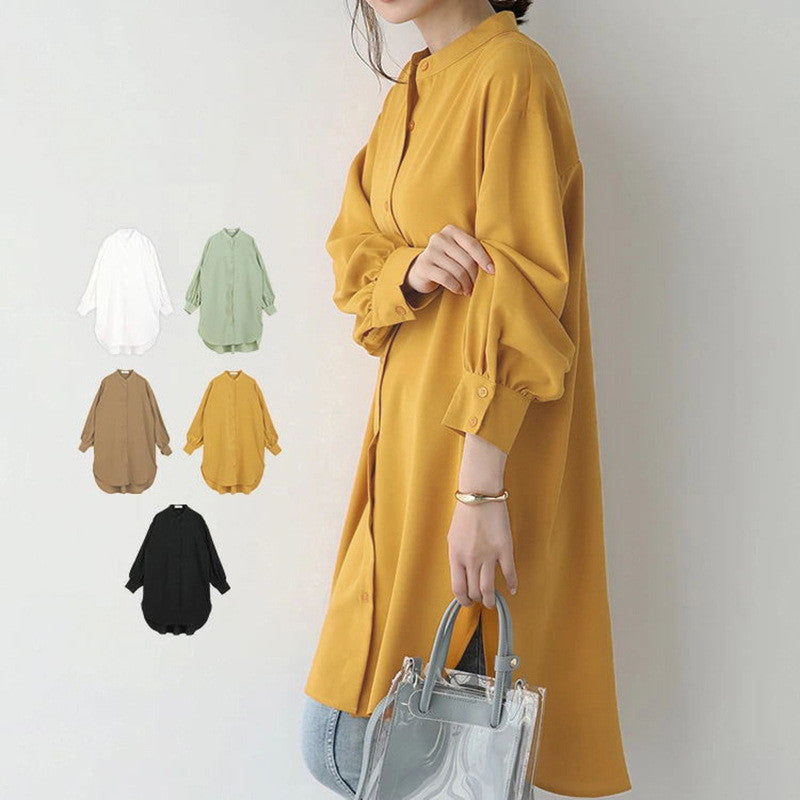 Breathable Loose Long Shirt
