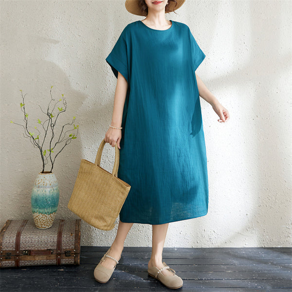 mid-length A-line skirt