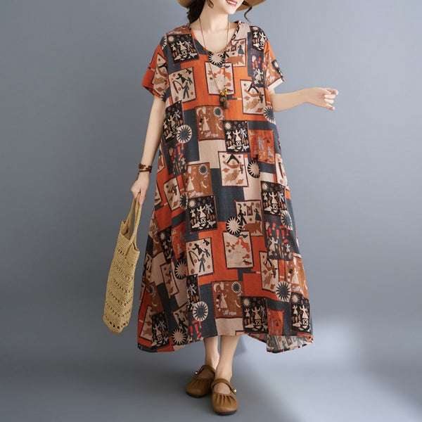Tribe Print Dress