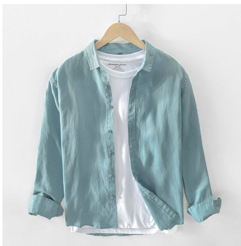 All‑Match Linen Long Shirt