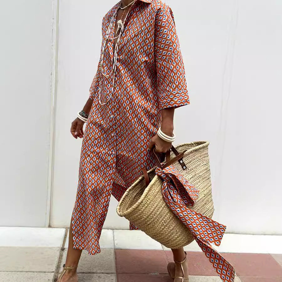 Casual Striped Dress Outfit