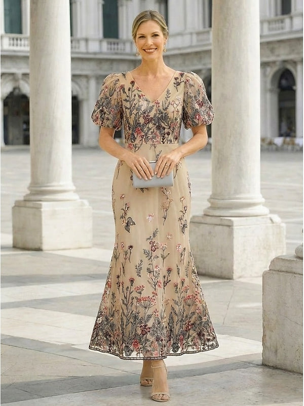 Glittering Flower Embroidery