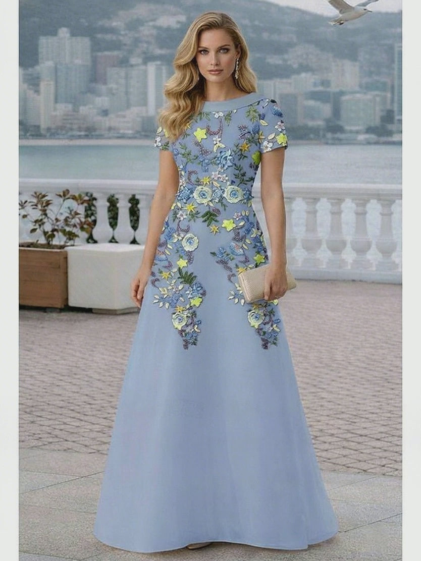 Organza Flowers Dress