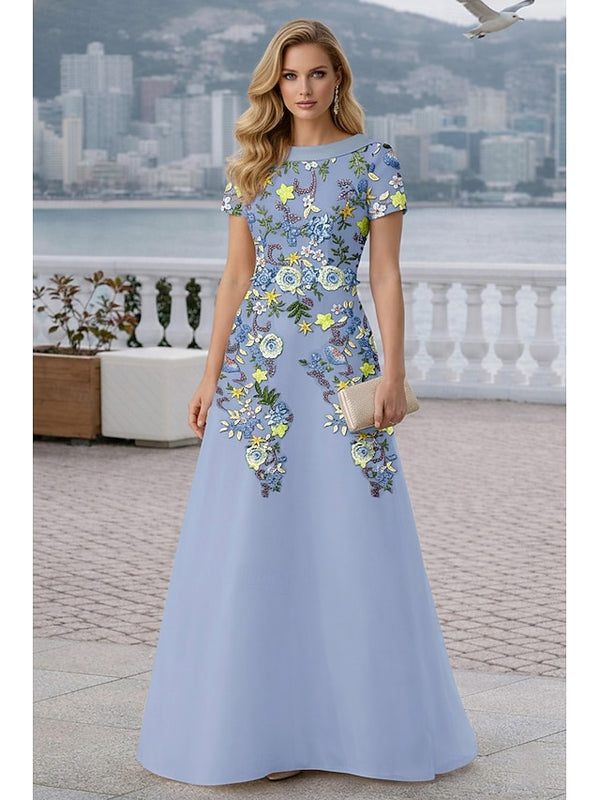 Organza Flowers Dress